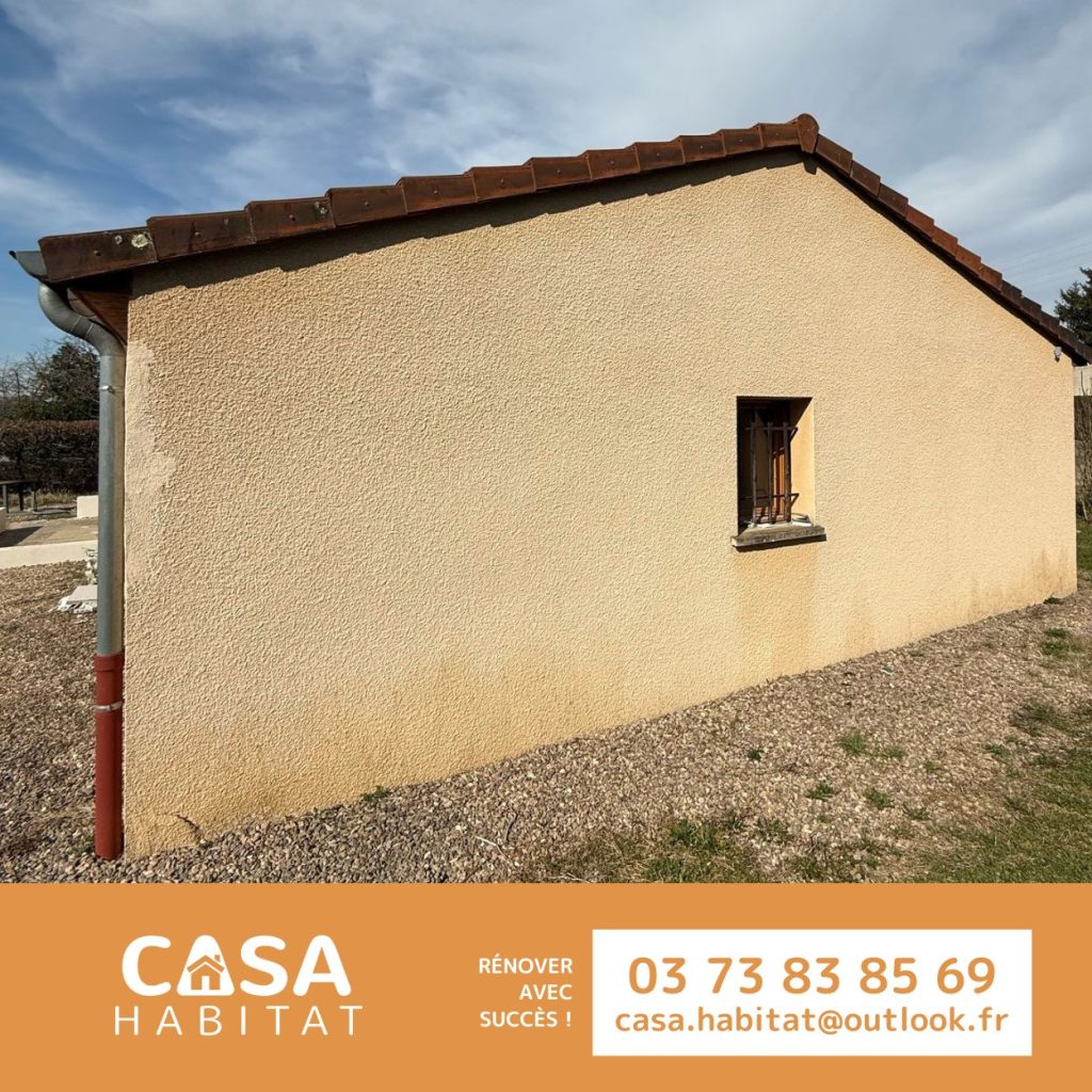 Isolation extérieure et menuiseries avant – Saint-Vallier