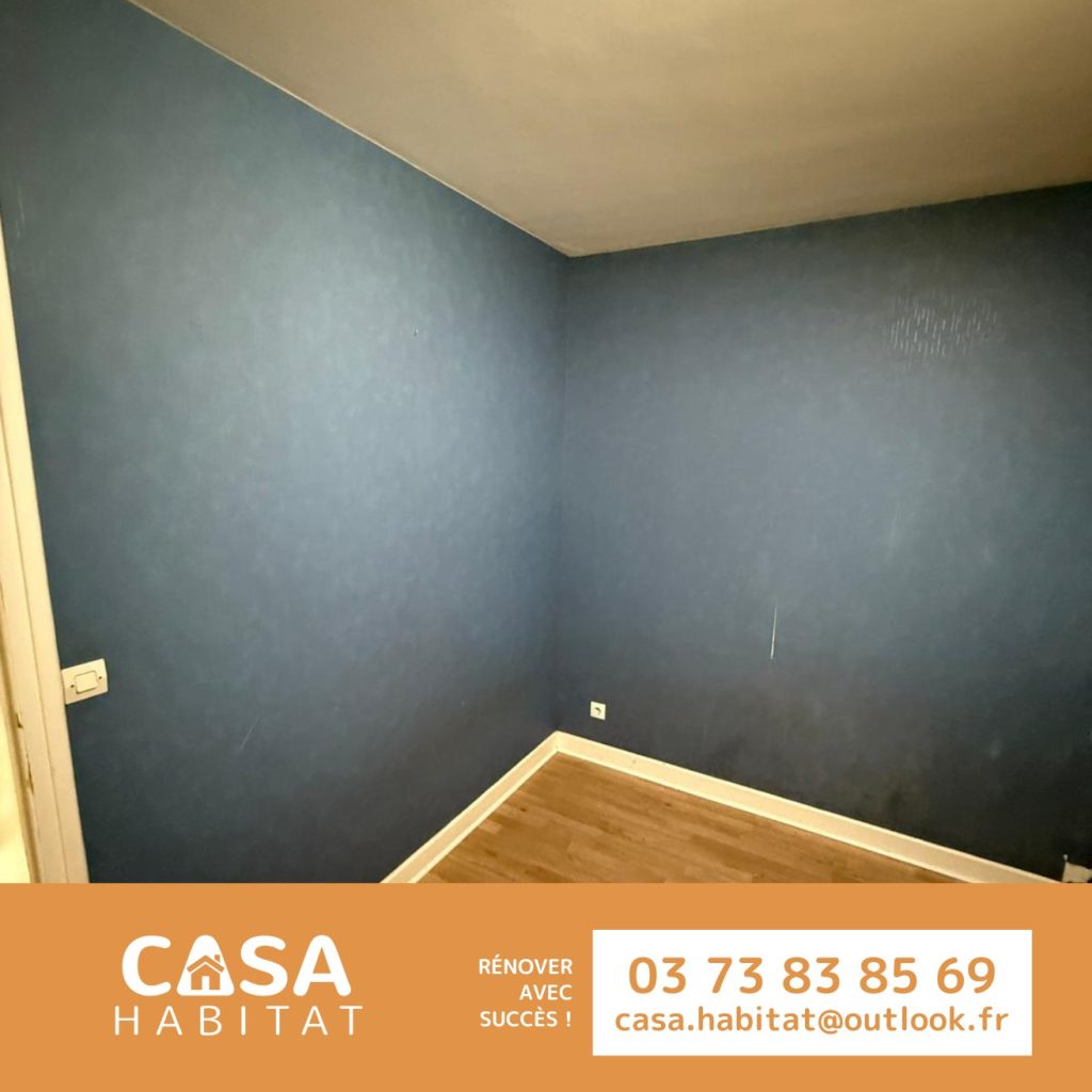 Rénovation intérieure et menuiserie - montceau les mines avant