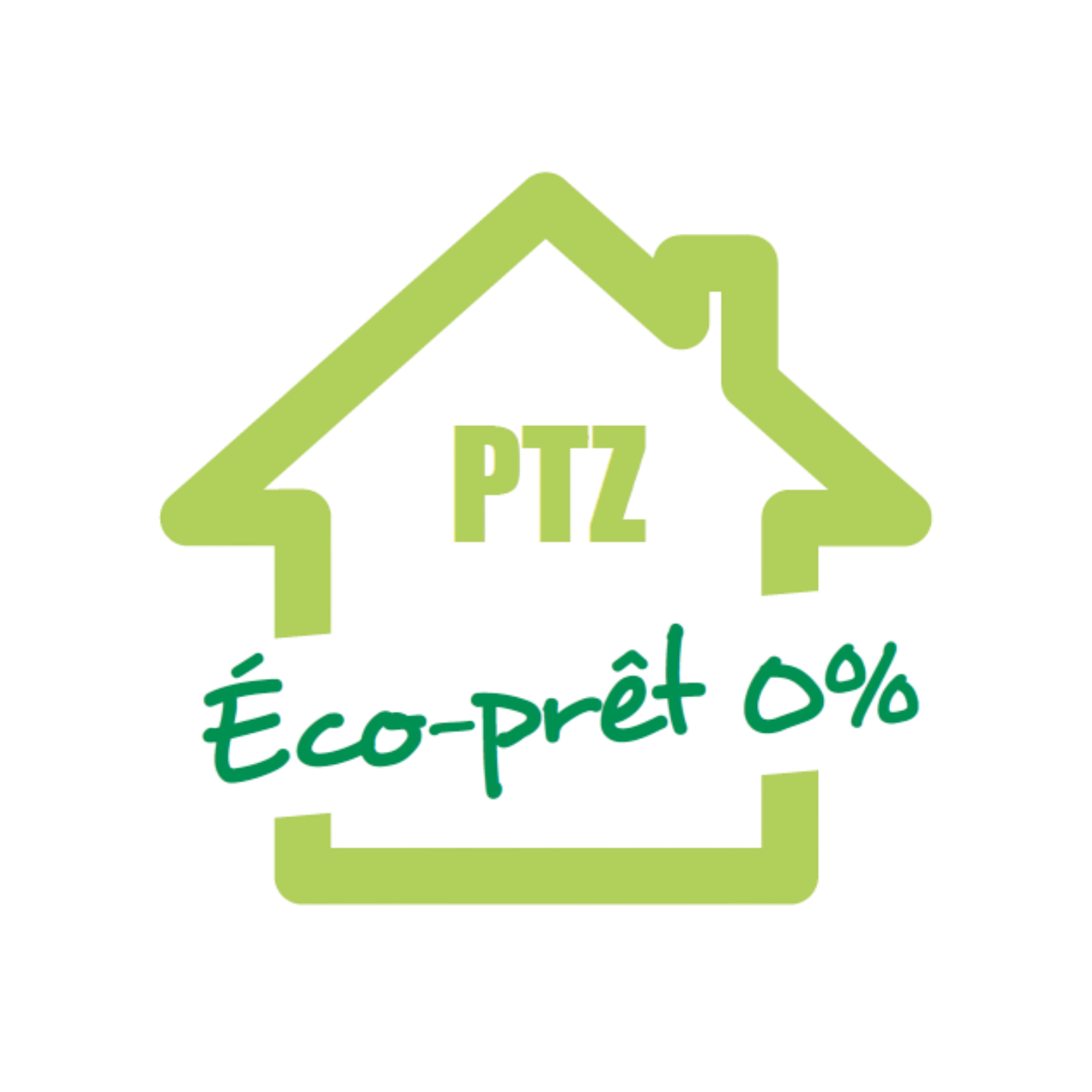 Logo Éco-prêt à taux zéro (0%)
