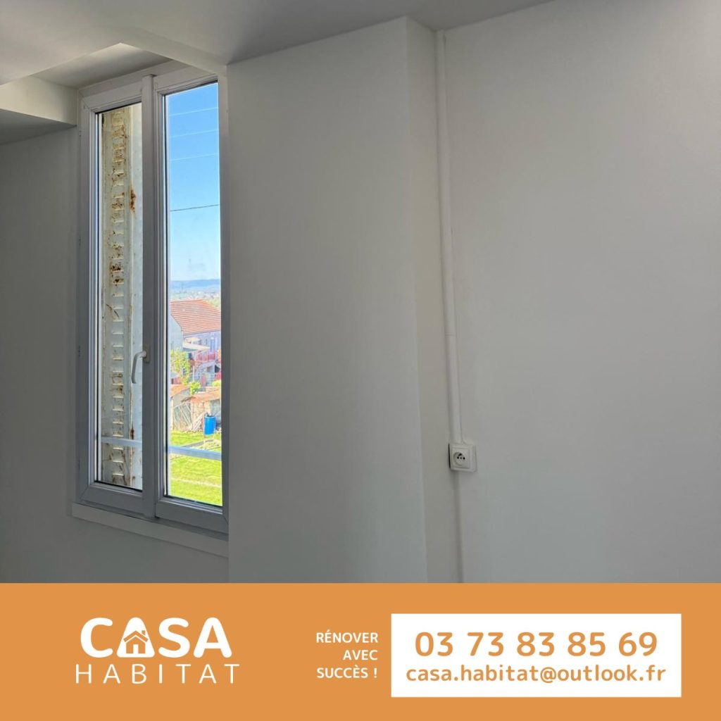 Ratissage intérieur – Après travaux à Montceau-les-Mines